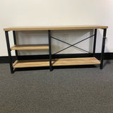 Wood and Metal Stand (TV)