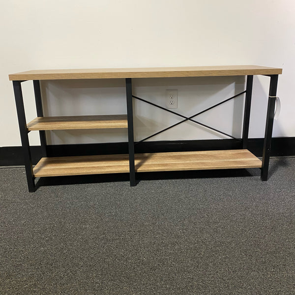 Wood and Metal Stand (TV)