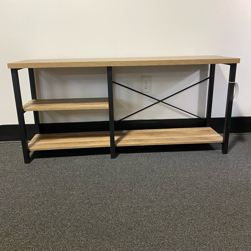 Wood and Metal Stand (TV)