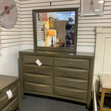 Wood Dresser (With Mirror)