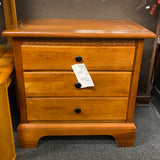Wood Nightstand