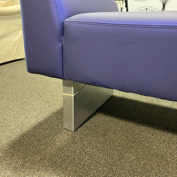 Faux leather Bench
