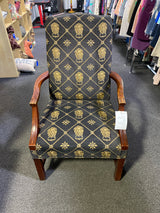 fabric & wood Chair