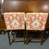 Fabric Stool (Bar - With Back)