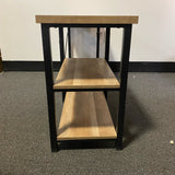 Wood and Metal Stand (TV)