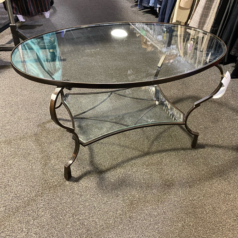 Metal & Glass Table ( Coffee)
