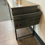 Metal and wood Desk