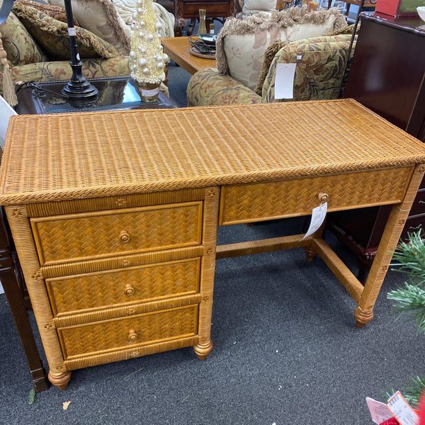 Wicker Desk