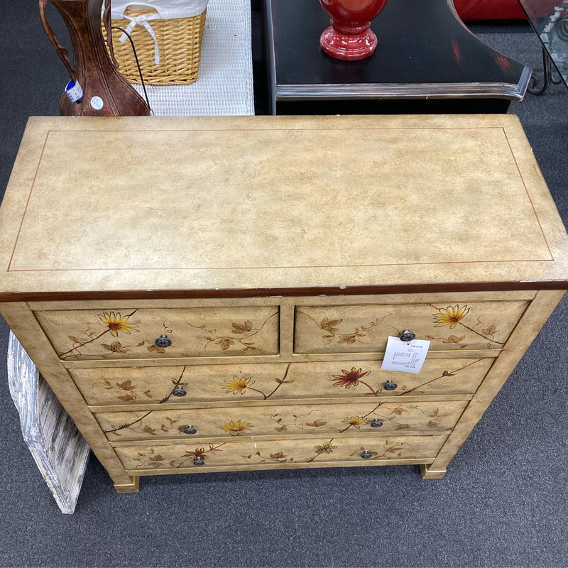 Wood Chest of Drawers