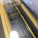 Metal and Glass Table (Sofa)