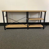 Wood and Metal Stand (TV)