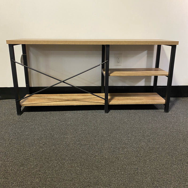 Wood and Metal Stand (TV)