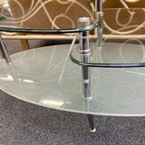 Glass and Metal Table ( Coffee)