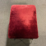 Velvet Ottoman