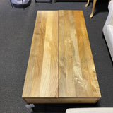 Wood and Metal Table ( Coffee)