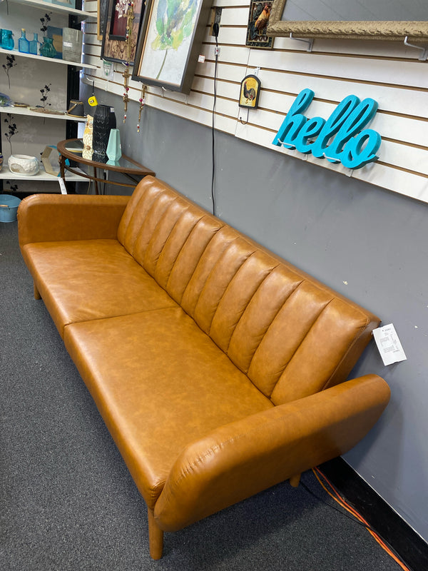 Leather Sofa (Futon)