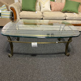 Glass and Metal Table ( Coffee)