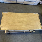 Wood and Metal Table ( Coffee)