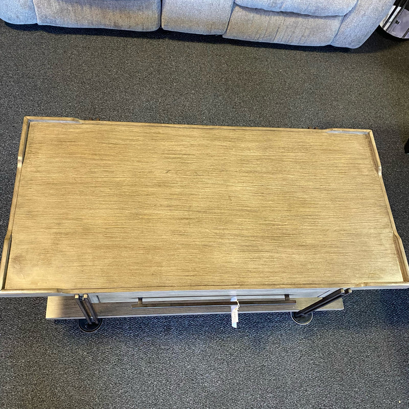 Wood and Metal Table ( Coffee)