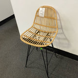 Bamboo Stool (Bar - With Back)