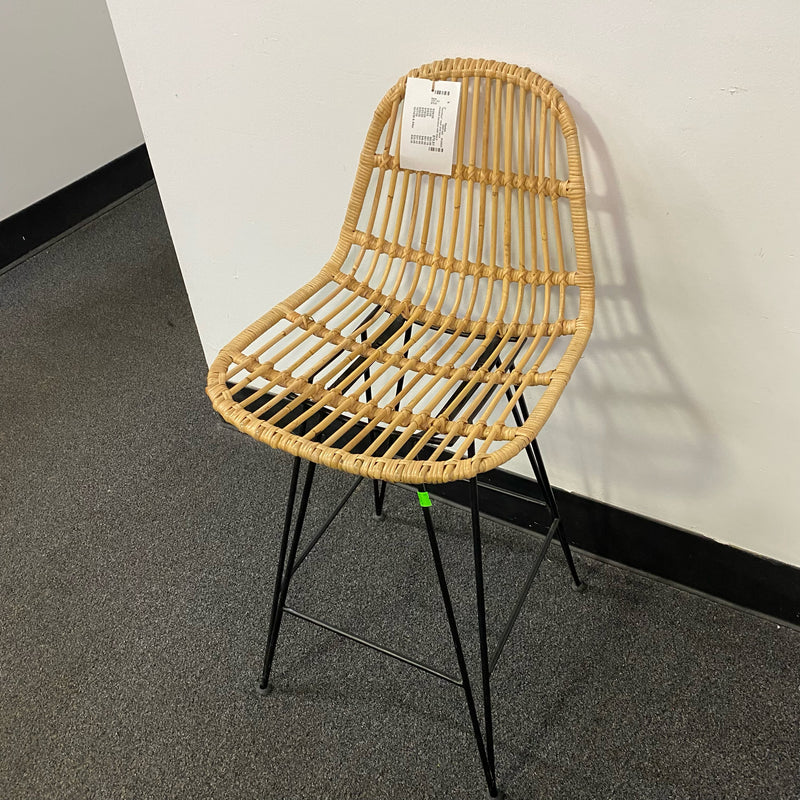 Bamboo Stool (Bar - With Back)