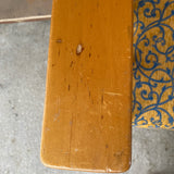 Fabric and wood Chair