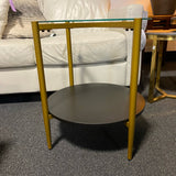 Glass and Metal Table (Accent)