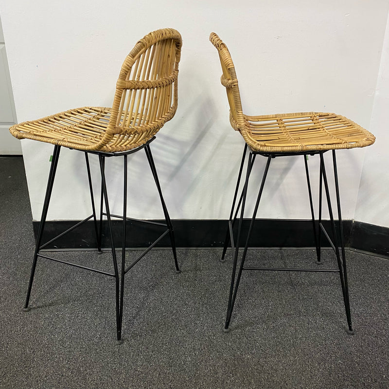 Bamboo Stool (Bar - With Back)
