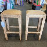 Wood Stool (Bar - No Back)