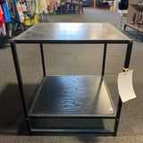 Wood and Metal Table ( End)