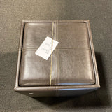 Leather Ottoman