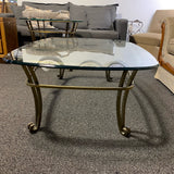 Glass and Metal Table ( Coffee)