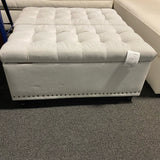 Fabric Ottoman