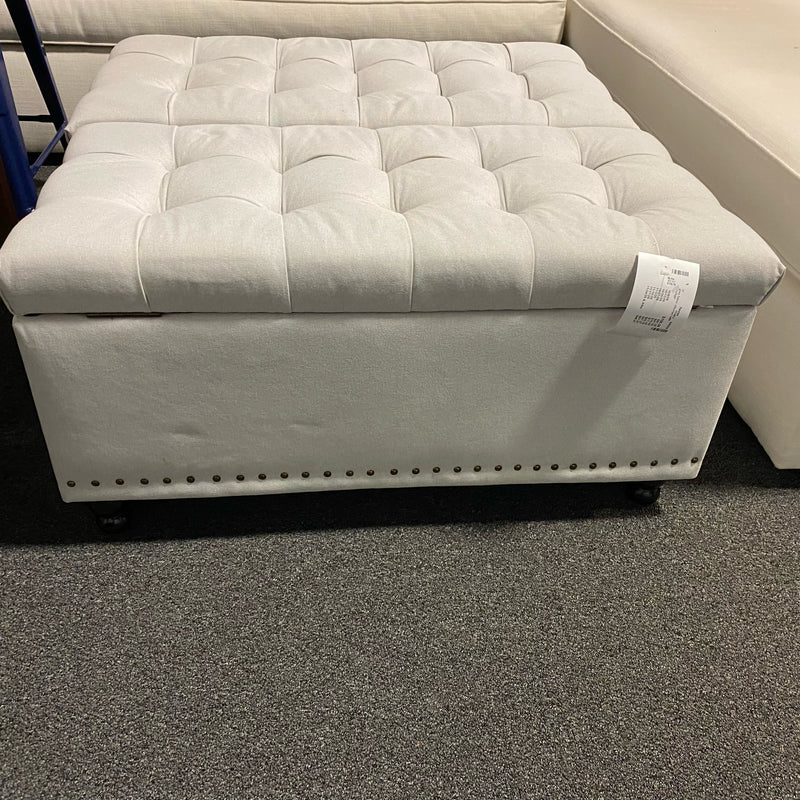 Fabric Ottoman