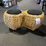 Rattan Ottoman