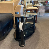 Glass and Metal Stand (TV)