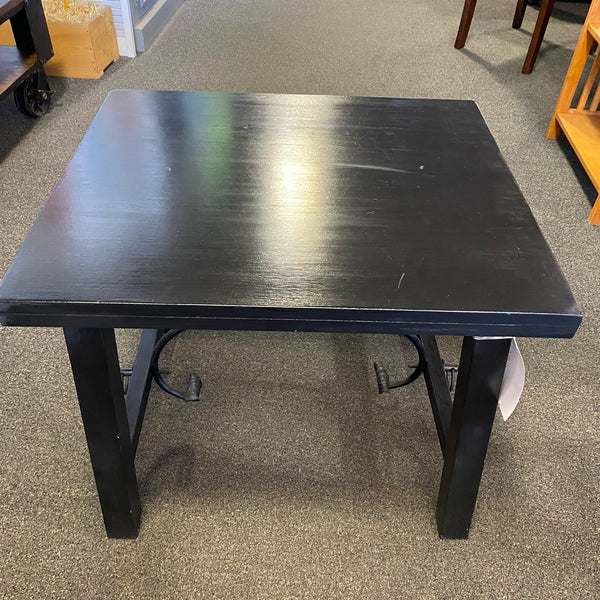 wood & metal Table ( End)