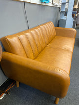 Leather Sofa (Futon)