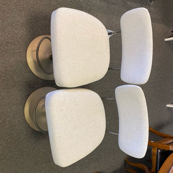 Fabric Stool (Bar - With Back)