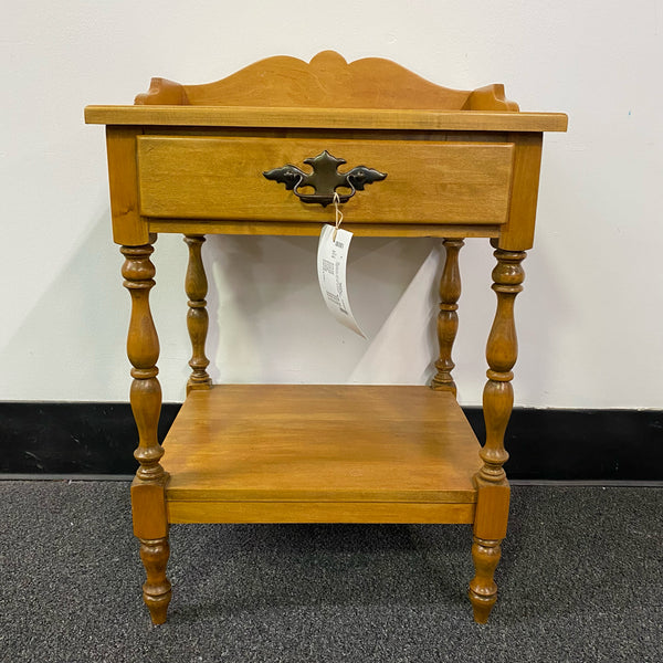 Wood Nightstand