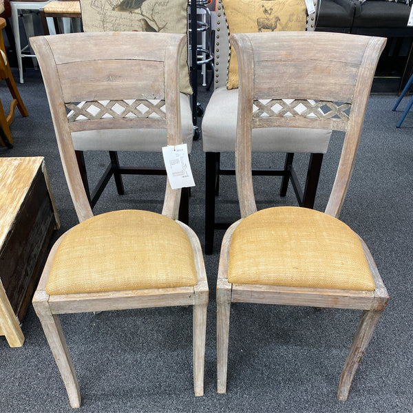 Wood Chair (Dining - Pair)
