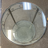 Metal and Glass Table (Accent)