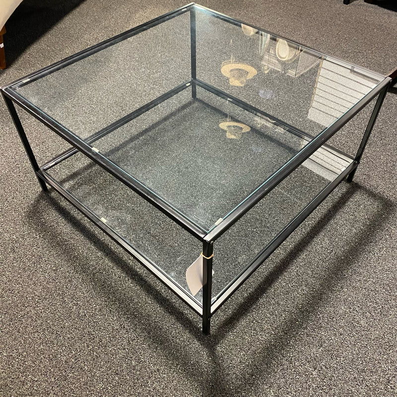 Glass and Metal Table ( Coffee)