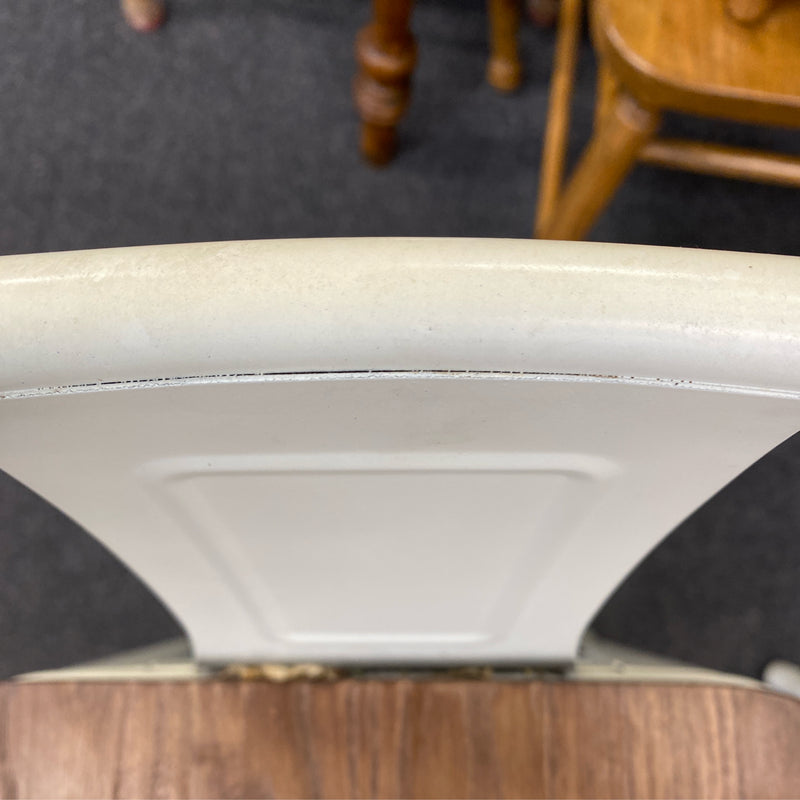 Metal Stool (Bar - With Back)