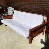 Wood & Canvas Sofa (Futon)