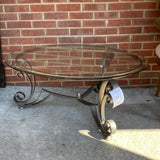 Metal & Glass Table ( Coffee)