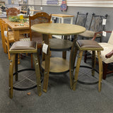 Wood Table ( W/ Chairs)