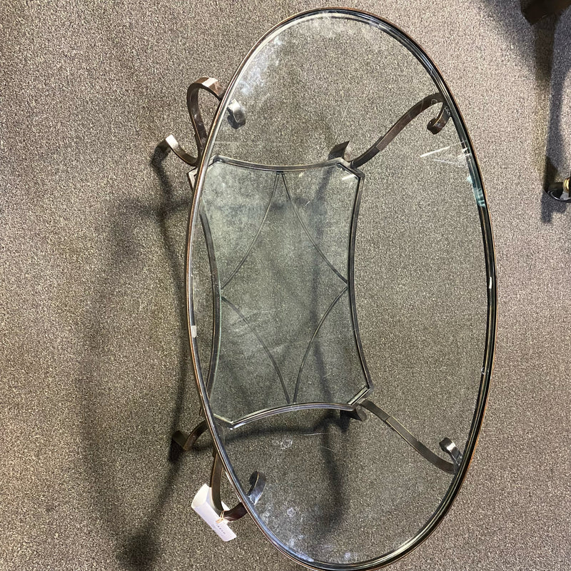 Metal & Glass Table ( Coffee)