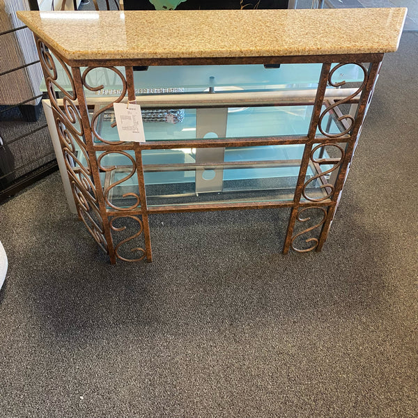 Metal & Glass Table (Sofa)