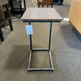 Wood and Metal Table ( End)
